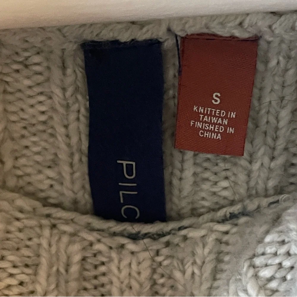 Cozy PILCRO Anthropologie Small Cowl Neck Knit Sweater - Soft Girl Aesthetic - Picture 4 of 7